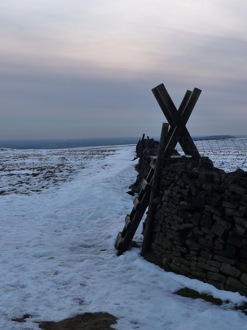 Stile on Pendle Hill